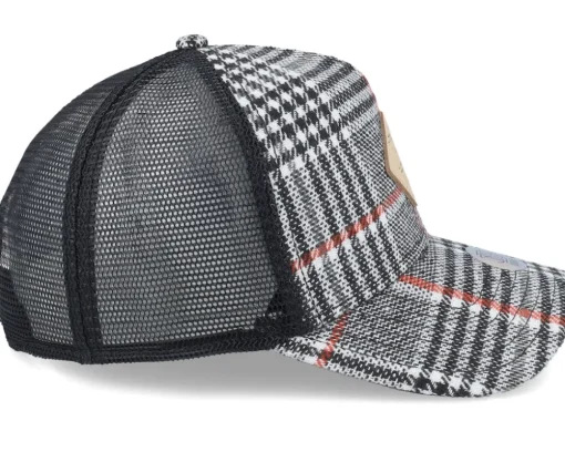 Trucker-Djinns Hft Check Tweed Black Trucker -