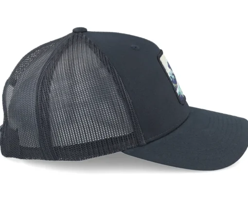 Trucker-Public Domain Hokusai The Great Wave A-Frame Trucker - Black