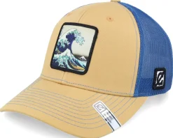 Trucker-Public Domain Hokusai The Great Wave A-Frame Trucker - Black