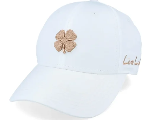 Adjustable-Black Clover Hollywood 1 Woman White/Metalic Rose Gold Clover White Adjustable -