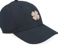 Adjustable-Black Clover Hollywood Ladies Cap Black/Rose Gold Adjustable -