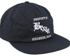 Snapback-Brixton Home Team Black Snapback -