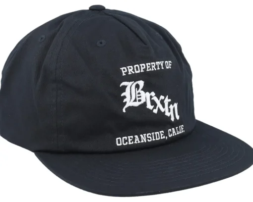Snapback-Brixton Home Team Black Snapback -