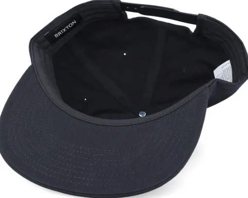Snapback-Brixton Home Team Black Snapback -