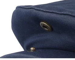 Flat Caps-Brixton Hooligan Snap Cap Washed Navy Flat Cap -