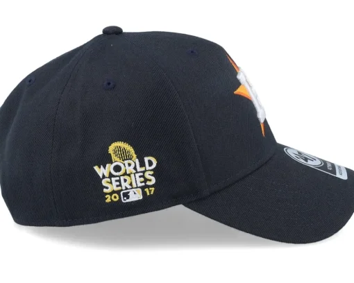 Adjustable-47 Brand Houston Astros World Series Sure Shot Mvp Dark Navy Adjustable - Blue