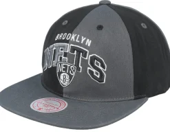 Snapback-Mitchell & Ness Houston Rockets Pinwheel Of Fortune Navy/Red Snapback - Red, Blue