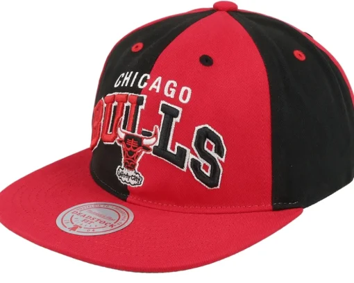 Snapback-Mitchell & Ness Houston Rockets Pinwheel Of Fortune Navy/Red Snapback - Red, Blue