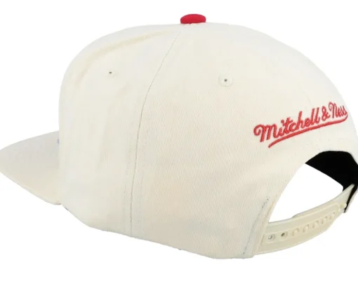 Sale Mitchell & Ness Houston Rockets Reframe Retro Off Snapback - White