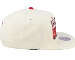 Sale Mitchell & Ness Houston Rockets Reframe Retro Off Snapback - White