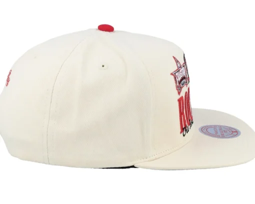 Sale Mitchell & Ness Houston Rockets Reframe Retro Off Snapback - White