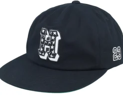 Snapback-HUF H-star Black Snapback -