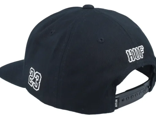 Snapback-HUF H-star Black Snapback -