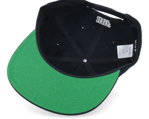 Snapback-HUF H-star Black Snapback -