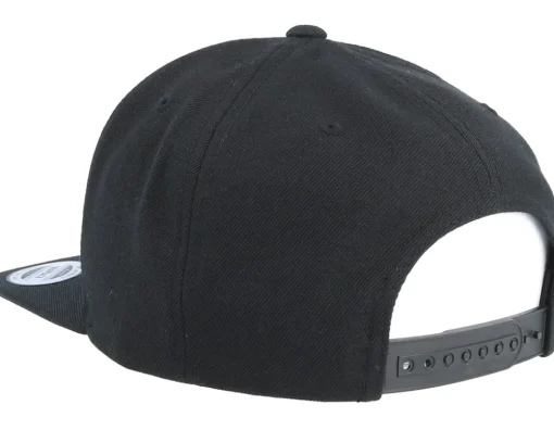 Snapback-Iconic Hungry Black Snapback -