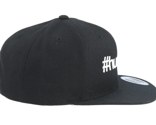 Snapback-Iconic Hungry Black Snapback -