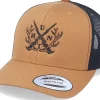 Trucker-Hunter Hunt X Antlers Caramel/Black Trucker -