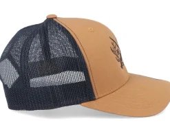 Trucker-Hunter Hunt X Antlers Caramel/Black Trucker -