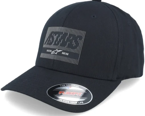 Flexfit | Motor-Alpinestars Hypo Hat Black Flexfit -