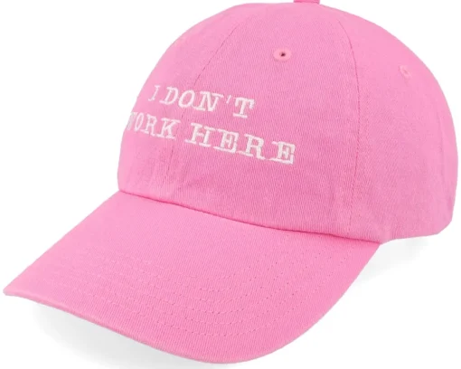 Dad Cap-Iconic I Dont Work Here Dad Cap - Black
