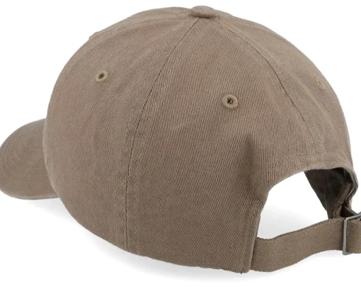 Dad Cap-Iconic I Dont Work Here Driftwood Dad Cap - Beige