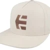 Snapback-Etnies Icon Tan/Brown Snapback - Beige