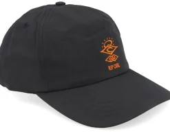 Dad Cap-Rip Curl Icons Search Cap Black Dad Cap -