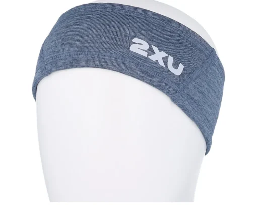 New 2XU Ignition Indigo/Halogen Reflective Headband -