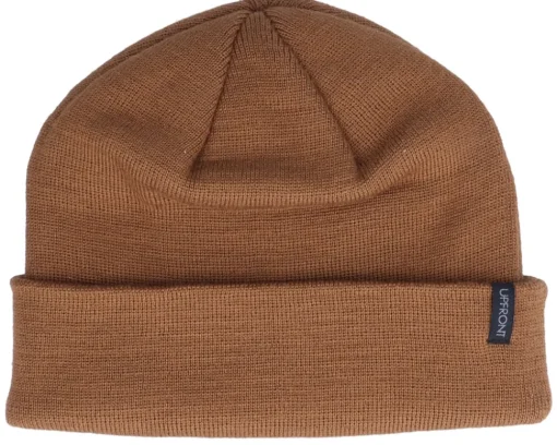 Online Upfront Indie Beanie Rust Cuff -