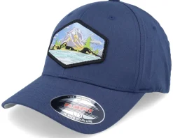 Fashion Wild Spirit Island Patch Navy Flexfit -