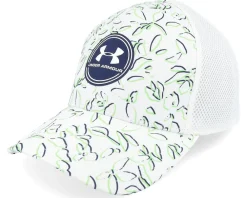 Flexfit-Under Armour Iso-chill Driver Mesh White Flexfit -