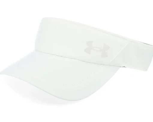 New Under Armour Iso-chill Launch White Visor -