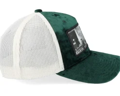 Trucker-Calza Pennello Italy Street And Classic Car Velvet /Ivory A-Frame Trucker - Green