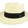 Straw Hat-Jaxon & James Ivory Toyo Gambler Natural Straw Hat -