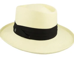 Straw Hat-Jaxon & James Ivory Toyo Gambler Natural Straw Hat -