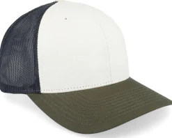 Trucker-Equip Ivory/Dark Mesh/Black Trucker -