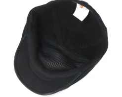 Flat Caps-Stetson Ivy Cap Cotton Black Flat cap -