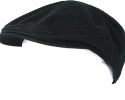 Flat Caps-Stetson Ivy Cap Cotton Black Flat cap -