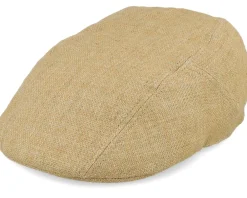 Fashion Stetson Ivy Cap Linen Sustainable Beige Flat Cap -