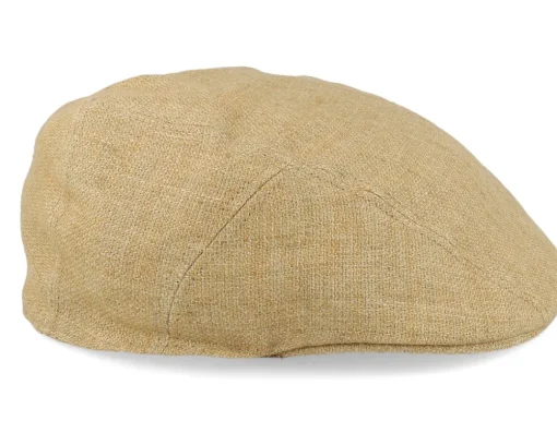 Fashion Stetson Ivy Cap Linen Sustainable Beige Flat Cap -