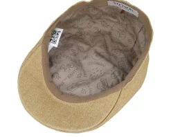 Fashion Stetson Ivy Cap Linen Sustainable Beige Flat Cap -