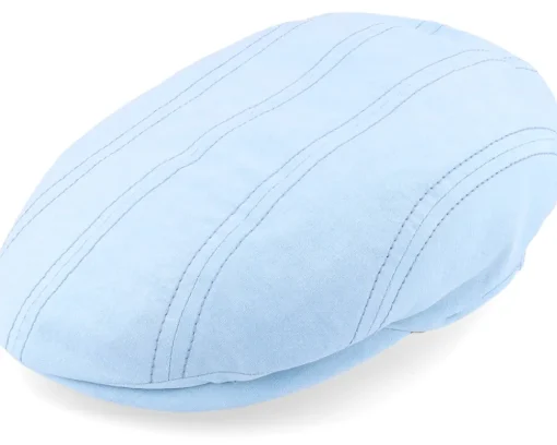 Best Stetson Ivy Cap Organic Cotton Sustainable Flatcap - Blue