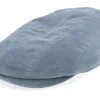 Flat Caps-Stetson Ivy Cap Sustainable Corduroy Blue Flat Cap -