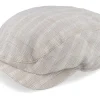 Flat Caps-Wigéns Ivy Contemporary Cap 103 Ecru Flat Cap -