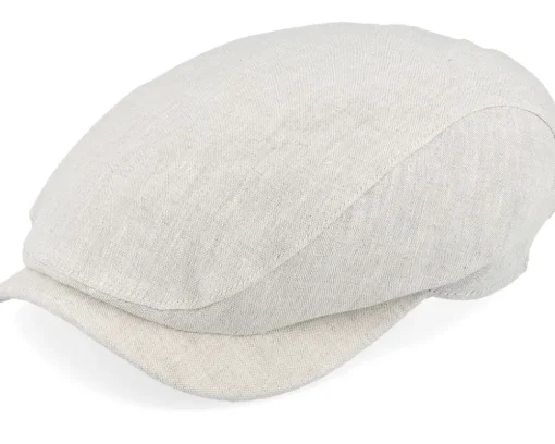 Flat Caps-Wigéns Ivy Contemporary Cap Light Beige Flat Cap -