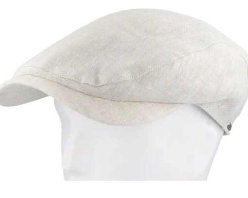 Flat Caps-Wigéns Ivy Contemporary Cap Light Beige Flat Cap -