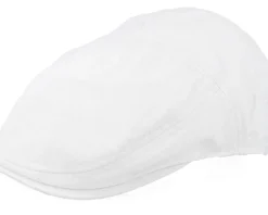 Best Stetson Ivy Cotton White Flat Cap -