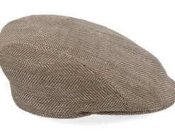 Flat Caps-Wigéns Ivy Modern Cap Brown Flat Cap -