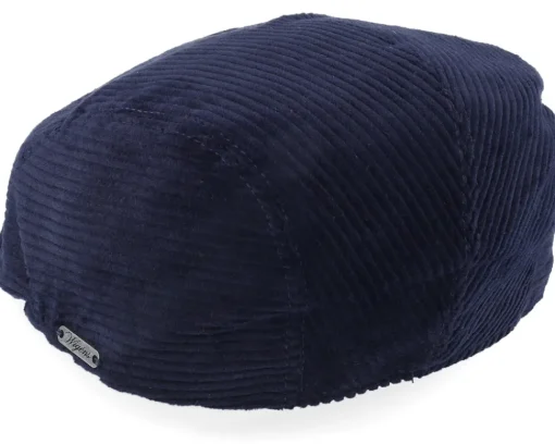 Fashion Wigéns Ivy Modern Cap Navy Flat Cap -