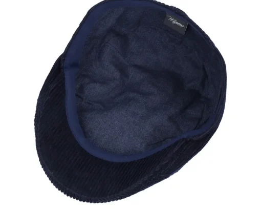 Fashion Wigéns Ivy Modern Cap Navy Flat Cap -